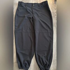 Champro woman’s size XL black Athletic bottoms used